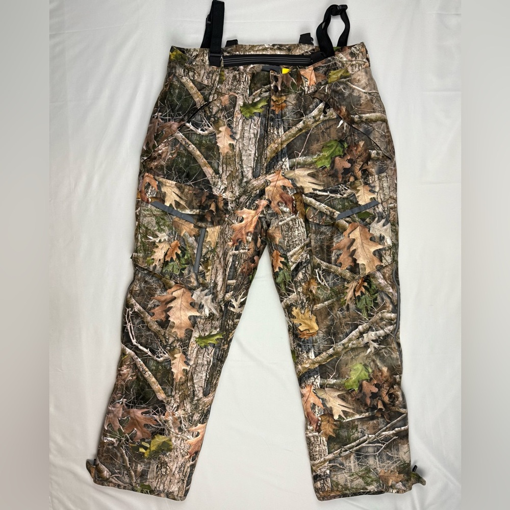 Cabelas Gore Tex Mens Whitetail Extreme Hunting Bib Pants 36 x 31 Kanati Camo